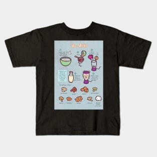 Recipe: Nut milks Kids T-Shirt